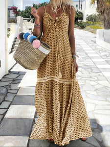 Summer Fashion Slim Fit Holiday Maxi Dress