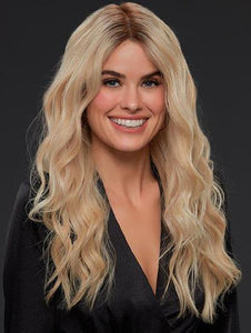 Blonde Long Wavy Curly Hair Synthetic Wigs