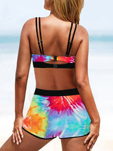 Load image into Gallery viewer, Sexy Elastic Hight Waist Multicolor Bikini Set
