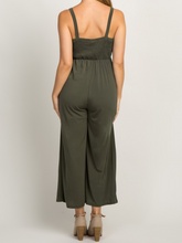 Load image into Gallery viewer, Casual Button Front Wide Leg Loose Maternity Jumpsuit
