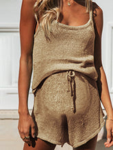 Load image into Gallery viewer, Sleeveless Two-piece Knitted Suit for Pregnant Women
