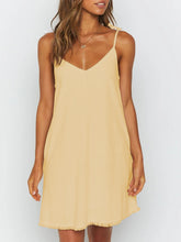 Load image into Gallery viewer, Simple Casual Loose Mini Dress
