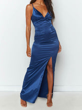 Load image into Gallery viewer, V-neck Strapless Evening Dress
