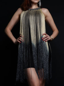 Sexy Tassel Evening Dress