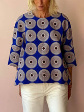 Load image into Gallery viewer, Stylish Casual Round Neck Boho Print Top

