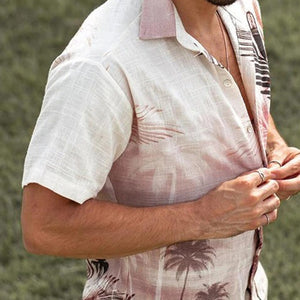 Two-Piece Hippie Style Short Sleeves Suit