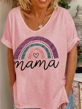 Load image into Gallery viewer, Short Sleeve Casual Round Neck Shirts &amp; Tops
