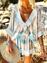Load image into Gallery viewer, Fashionable Casual Bohemian Printed Mini Dress
