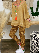 Load image into Gallery viewer, Open Tops Camouflage Pants Casual Suit
