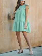 Load image into Gallery viewer, Romantic Sweet Simple Casual Loose Mini Dress
